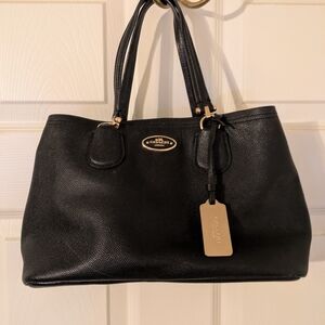 Coach Black Leather Bag